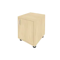 Light Тумба прикроватная с дверью и полкой С-ТПД-2 (R) Клён 400x450x500
