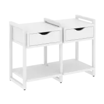 Loft Тумба на регулируемых опорах наборная. Вариант №1 VR.L-TN-1.O Тиквуд тёмный/Чёрный металл 970×460×719