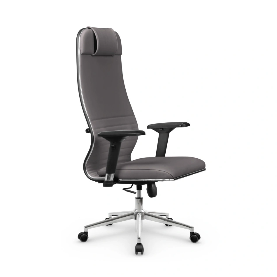 Кресло для руководителя Метта L 1m 38K2/4D_17853_Infinity Easy Clean_серый