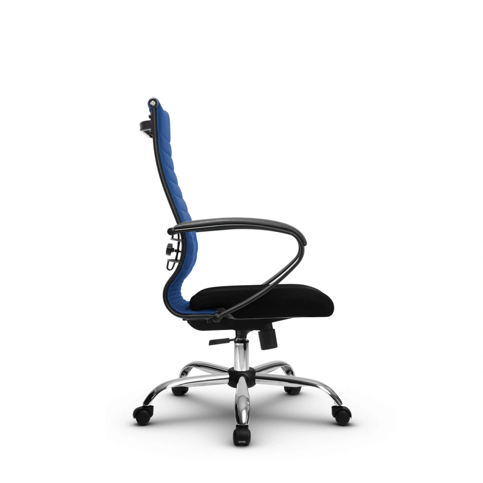 Кресло офисное METTA B 2b 19/K130 (Синий ), Основание 17833