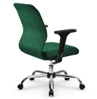 Кресло офисное SU-Mr-4/подл.200/осн.003 черный