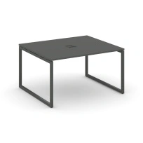 Стол для переговоров Style Project SN-4O.SPRG-034 Акация Лорка/Металл Черный 1580×1180×750