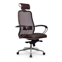 Кресло для руководителя Samurai SL-2.041 Infinity Easy Clean черный плюс