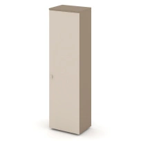 Estetica Гардероб узкий (правое исполнение) ES.GB-1 (R) Латте/Тиквуд тёмный 560×420×1977
