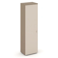 Estetica Гардероб узкий (левое исполнение) ES.GB-1 (L) Латте/Тиквуд тёмный 560×420×1977