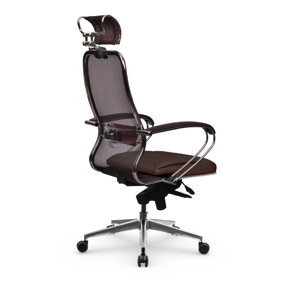 Кресло для руководителя Samurai SL-2.041 Infinity Easy Clean темно-коричневый