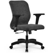 Кресло офисное SU-Mr-4/подл.200/осн.001 черный