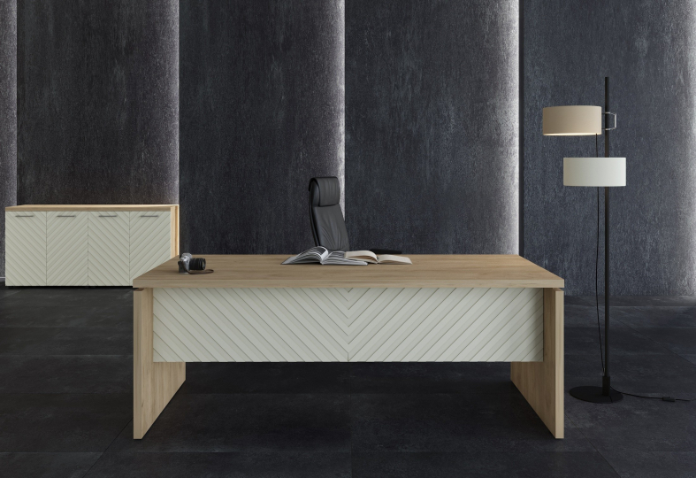Кабинет руководителя TORR LUX цвет Сосна Эдмонт Z / Латте