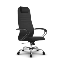 Кресло для руководителя Metta SU-BK-10 (SU-BK131-10) CH / Красный – Красный