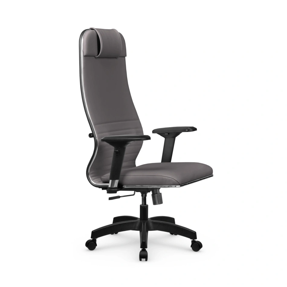 Кресло для руководителя Метта L 1m 38K2/4D_17831_Infinity Easy Clean_серый