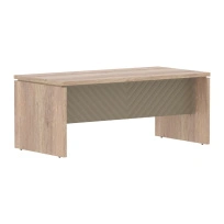 Стол для руководителя TLST 189 Сосна Эдмонт Z/Серо-голубой 1800×900×750 TORR LUX