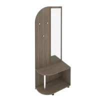 Light Вешалка с багажницей и зеркалом С-ВБЗ-80 Клён 800x400x2050