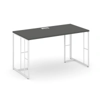 Стол офисный Rift RF.SP-013 Дуб Табак/Металл Черный 1380×700×750