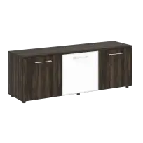 Тумба модульная LT.TS-3.4 white Yalta / Дуб Мали – Стекло White 1642×450×580