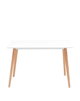 Стол обеденный FRANK NEW 120×80 белый