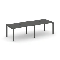 Стол для переговоров Style Project SN-5P.SPRG-014 Акация Лорка/Металл Черный 3160×980×750