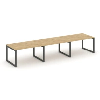 Стол для переговоров Style Project SN-5O.SPRG-023.3 Акация Лорка/Металл Черный 4410×980×750