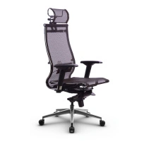 Кресло для руководителя Samurai S-3.051 Infinity Easy Clean черный плюс