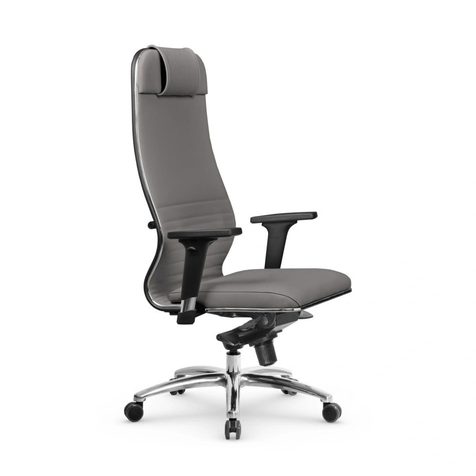 Кресло для руководителя Метта L 1m 38К2/2D_17838_Infinity Easy Clean_серый
