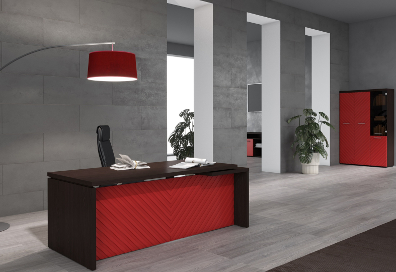 Кабинет руководителя TORR LUX цвет Дуб Каньон Z / Латте
