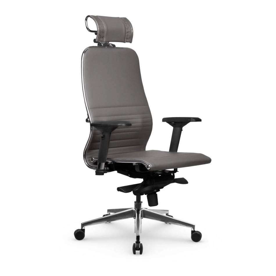 Кресло для руководителя Samurai K-3.041 Infinity Easy Clean серый