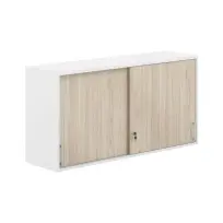 Антресоль-купе Allegro / Корпус: Белый, Топ/Дно: Белый, Фасады: Белый / AG.240.WH.WH.WH