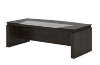 Стол для руководителя 1,6 м (столешница с накладным бюваром) Franklin DM LIGHT / Дуб Термо FRAN103MUS.H1199