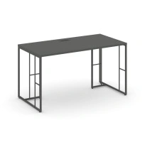 Стол офисный Rift RF.SP-002 Дуб Табак/Металл Черный 1180×600×750