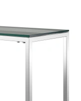 Консоль ТАУН 115×30 серебро