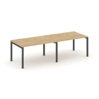 Стол для переговоров Style Project SN-5P.SPRG-012.3 Акация Лорка/Металл Черный 2360×980×750