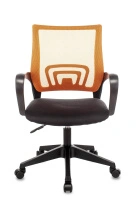 Кресло офисное TopChairs ST-Basic сетка/ткань черный
