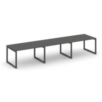 Стол для переговоров Style Project SN-5O.SPRG-022.3 Акация Лорка/Металл Черный 3540×980×750