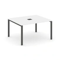 Стол для переговоров Style Project SN-6P.SPRG-032 Акация Лорка/Металл Черный 1180×1180×750